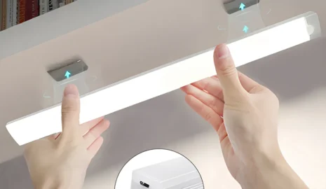 Night Lights Wireless LED Motion Sensor Lamp USB Rechargeable Magnetic For Wardrobe Room Closet Kitchen Aisle Tube Detector Bulb