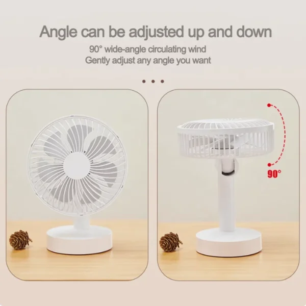 Desktop USB silent fan portable student dormitory fan plug-in home office desktop mini small fan high wind power - Image 6