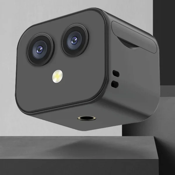 Voice Video Recorder Night Vision Smart Video Camera USB Rechargeable Security Monitoring Camera Remote Viewing for Home Office