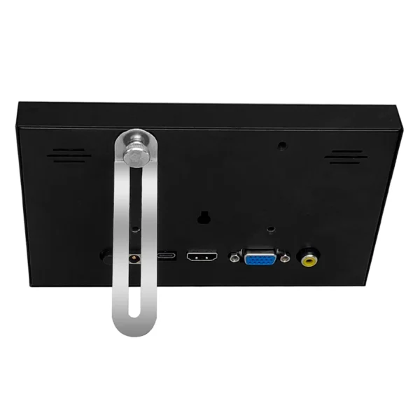 7 Inch Portable Display IPS 1024x600 LCD HDMI-compatible VGA AV Input DC Type C Power In for PC Laptop Camera TV Box DVD Screen - Image 3